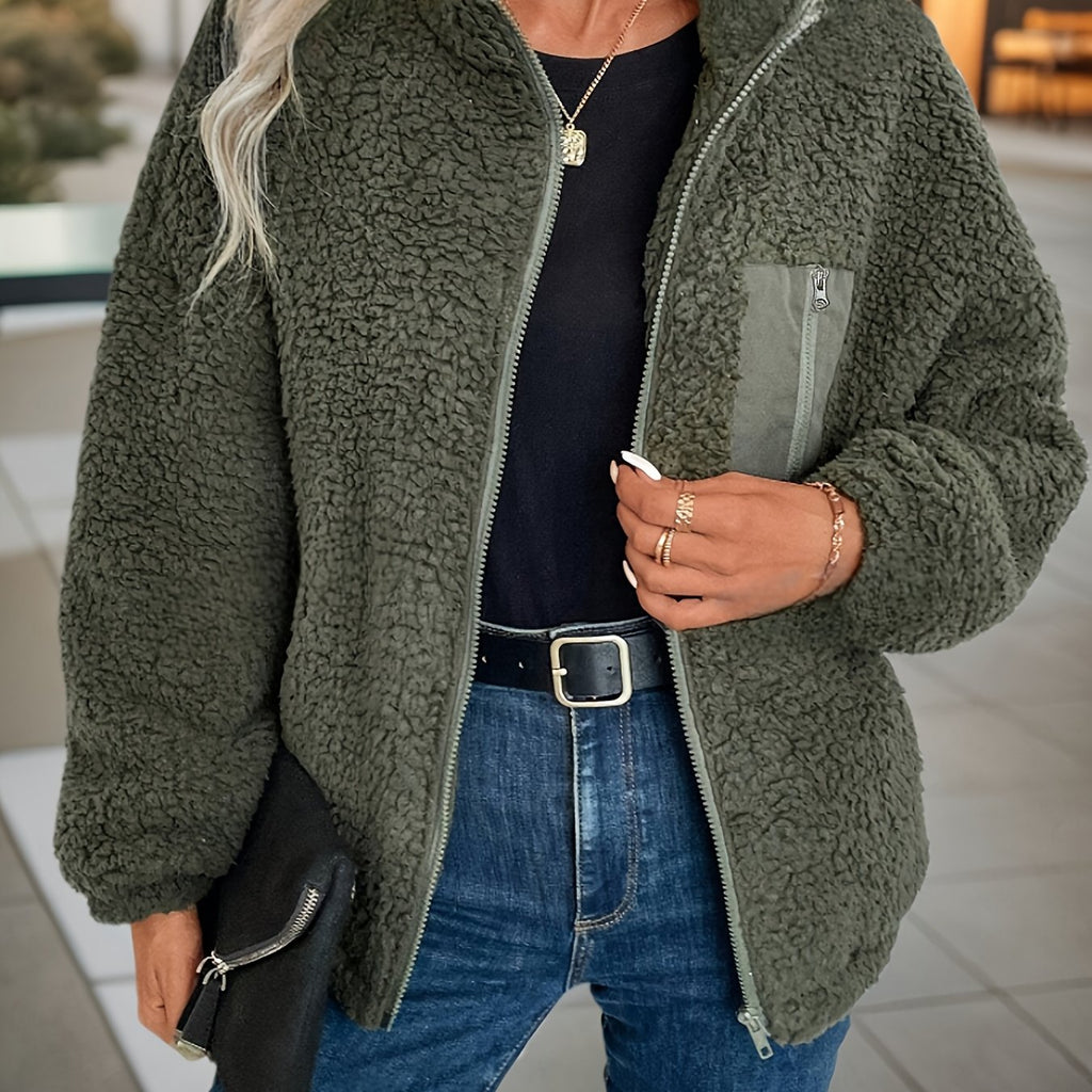 LUMMÉRAS Teddy Zip-Up Jacket