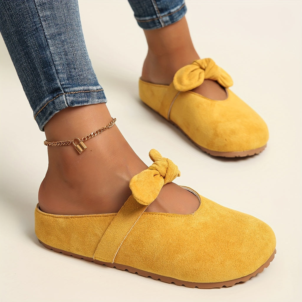 LUMMÉRAS Cozy Bloom Platform Mules