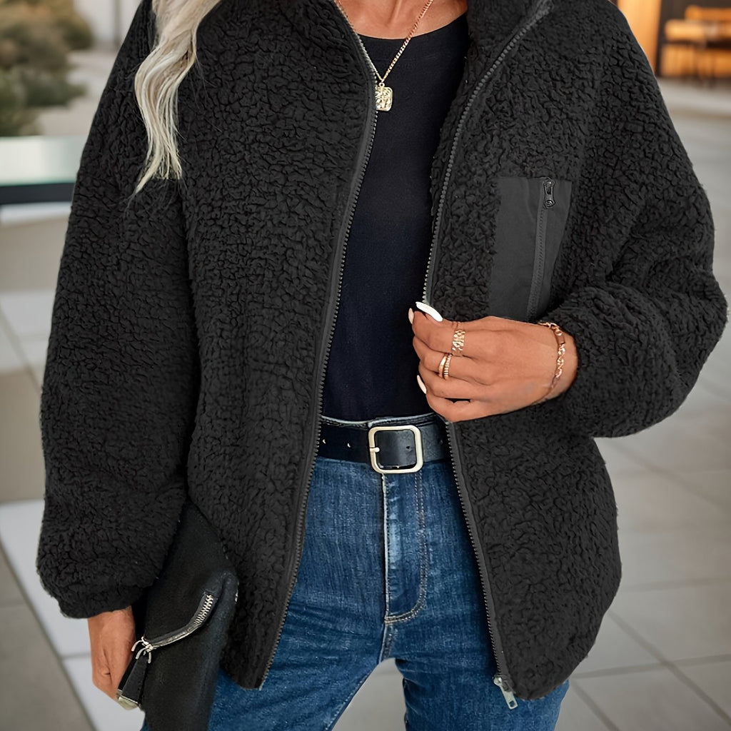 LUMMÉRAS Teddy Zip-Up Jacket