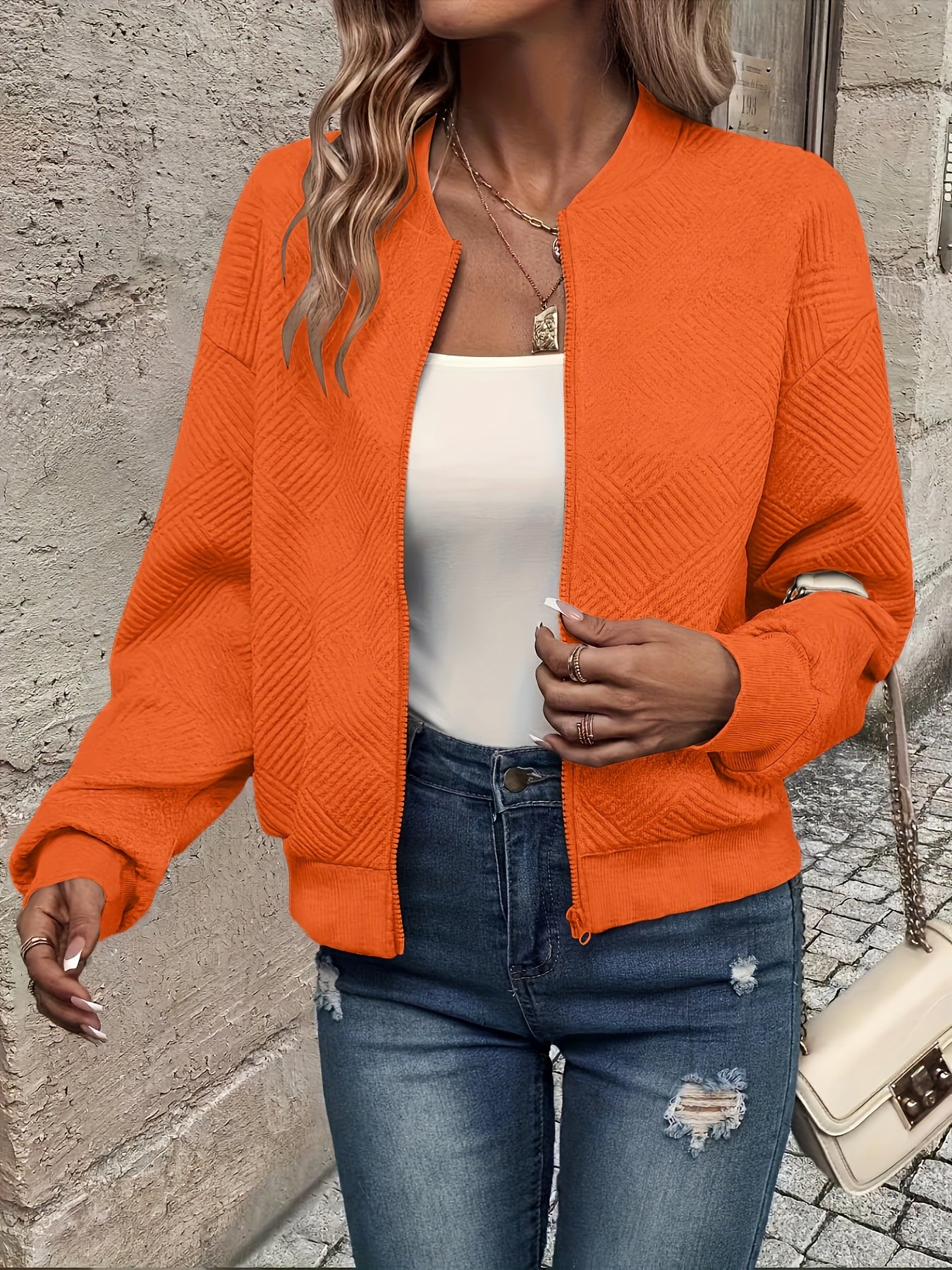 Lichtgewicht damesjack met rits