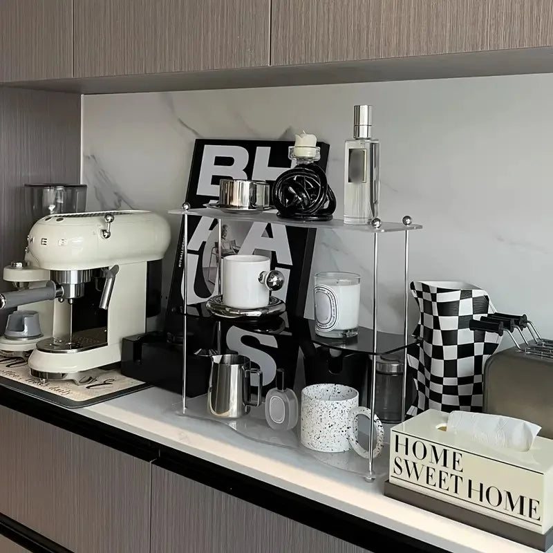 LUMMÉRAS CrystalRise – 3-laags acryl opbergrek