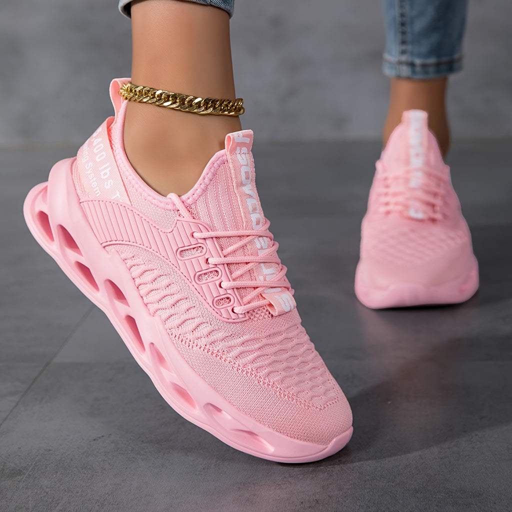 Roze Unisex Casual Sneakers – Lichtgewicht, Comfortabele &amp; Stijlvolle Dagelijkse Schoenen