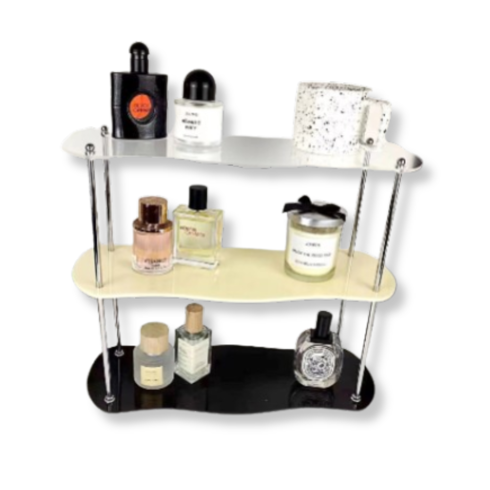 LUMMÉRAS CrystalRise – 3-laags acryl opbergrek